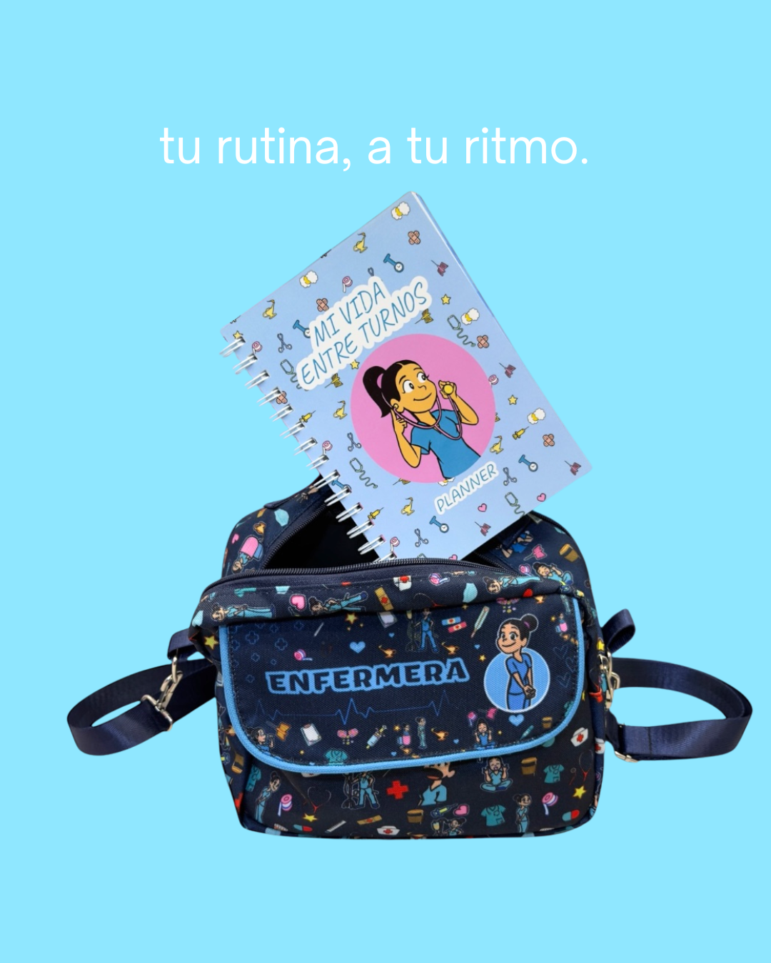 Pack planner + morral