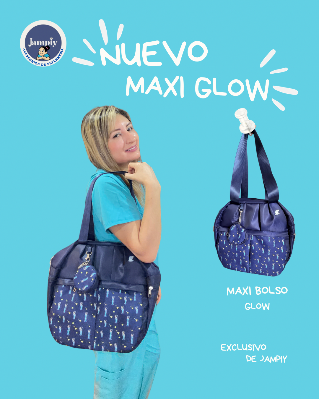 Bolso Maxi Glow