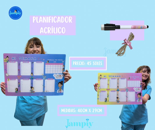Planificador Acrílico