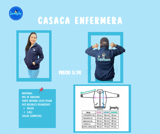 Nueva Casaca Enfermera